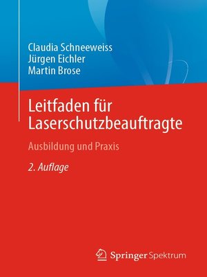 cover image of Leitfaden für Laserschutzbeauftragte